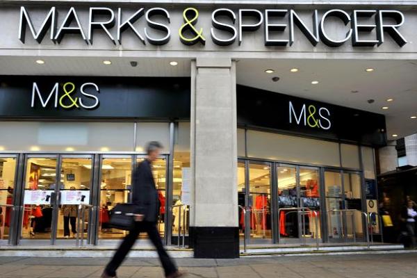 M and S shop front